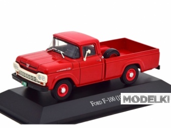 1:43 Ford F-100 1959, red - AAC042