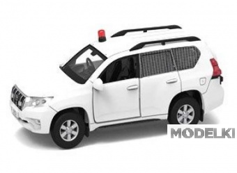 1:64 TOYOTA Prado HKFSD, white 2018 - ATC65182