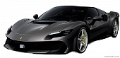 1:18 FERRARI 296 Speciale A (2025), dark grey / black - P18270C-VET
