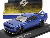 1:43 DODGE Challenger Srt Coupe (2018), blue - S4310305