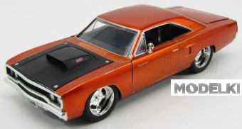 1:24 PLYMOUTH Dom's Charger Road Runner (1970) - Fast & Furious 7 2015, Copper Met Black - 253203030-97126