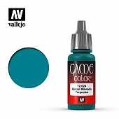 Акриловая краска Game Color Turquoise (Бирюзовый) 17 мл. - 72024