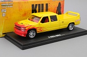 1:43 (Б/У) CHEVROLET C-2500 Silverado Custom Crew Cab 'Pussy Wagon' из к/ф 'Убить Билла' (1997), yellow - 86481-X1