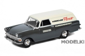1:87 OPEL P2 Box Wagon Kreidler Florett (1960), grey / white - 20119