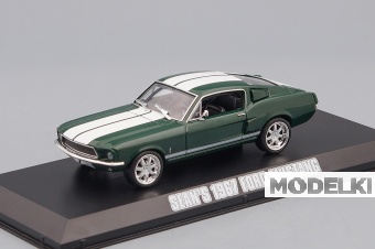 1:43 FORD Mustang Tokyo Drift из к/ф 'Форсаж 3' (1967), green - 86211