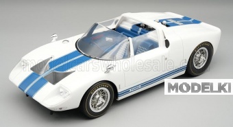 1:18 FORD GT40 Roadster X1 Presentation (1965), white - TM18-459D