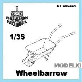 1:35 Сборная модель Садовая тачка - BM3564