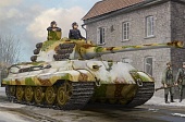 1:35 Сборная модель Танк Pz.Kpfw.VI Sd.Kfz.182 Tiger II (Henschel Feb-1945 Production) - 84532
