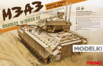 1:35 Сборная модель Американская БМП M3A3 Bradley w Busk III - SS-006