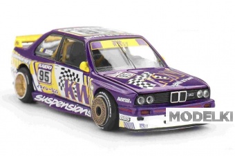 1:64 BMW M3 ( E30 ) Kaido KW V1,violet - KHMG194