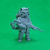 1:12 Сборная модель фигурка 'Кошачий спецназ: Василий' - 6044