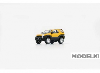 1:64 ISUZU Vehicross 1997-2001, yellow - BM64B0326Rhd