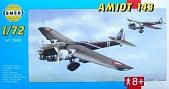 1:72 Сборная модель Самолёт  Amiot 143 - 0845
