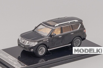 1:64 (Б/У) NISSAN Patrol (Y62), black - KS-010-50-X1