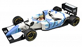1:18 LIGIER F1 JS39 №26 Japanese GP (with pilot figure) Mark Blundell (1993), blue / white - TMD18-486D