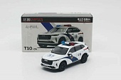 1:64 HAVAL H6 Gen.3, white / blue - T10-04