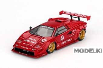1:64 LAMBORGHINI Countach LB-Works #41 (2025), red - MGT1100-BL