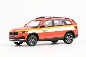 1:43 SKODA Kodiaq FL (2021) Пожарно-спасательная служба Устицкого района - 041XL05
