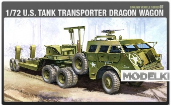 1:72 Сборная модель US Tank Transporter Dragon Wagon - 13409
