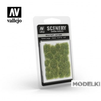 Осенняя трава, сухой пучок Vallejo Scenery, имитация. Высота 12 мм - SC423