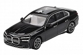 1:64 BMW i7 Edrive50 2024 (леворульный) черный - MGT00802-L