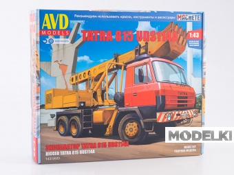 1:43 Сборная модель Экскаватор UDS-114A (Tatra-815) - 1431AVD
