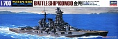 1:700 Сборная модель корабль IJN BATTLESHIP KONGO - 49109