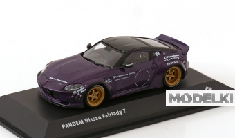 1:43 NISSAN Fairlady Z Pandem, purple-metallic black - S4315502