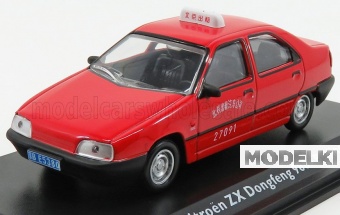 1:43 CITROEN Zx Berlina Taxi Dongfeng 988 Beijing 2000, Red - TX13