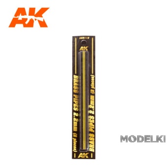 BRASS PIPES 2,2mm, 2 units - AK9119