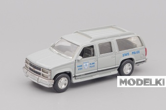 1:43 (Б/У) CHEVROLET Suburban (1992) Rhode Island State Police, grey - RC132