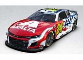 1:64 Chevrolet #24 William Byron *Axalta Patriotic*, red/white/blue 2025 - C242565SALWB