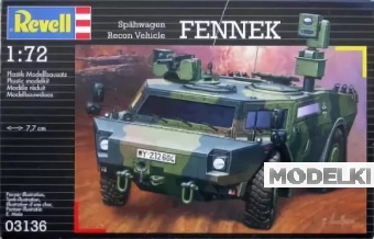 1:72 Сборная модель Немецкая разведывательная бронемашина Fennek - 03136