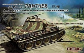 1:35 Сборная модель Средний танк Sd.Kfz.171 «Пантера» Ausf.D, ранний вариант с противовоздушным бронированием - TS-052