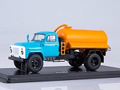 1:43 Ассенизационная машина АНМ-53 (53А), голубой / оранжевый - SSM1336