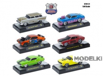 1:64 M2 Machines Ground Pounders, серия 31, набор из 6 моделей - 82161-31~6