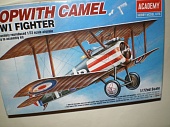 1:72 Сборная модель Самолет SOPWITH CAMEL WWI FIGHTER - 12447