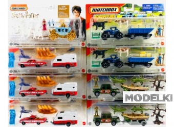 1:64 Matchbox Hitch & Haul, ассортимент 979M, 8 наборов - H1235-979M~8