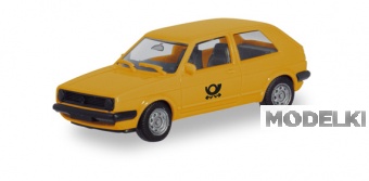 1:87 VOLKSWAGEN Golf II 2-door 'Deutsche Bundespost', yellow - 094832