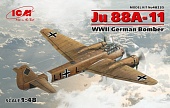 1:48 Сборная модель Ju 88A-11, Германский бомбардировщик ІІ МВ - 48235
