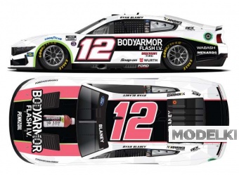 1:64 Ford Mustang #12 Ryan Blaney *Bodyarmor Flash I.V.*, white/pink/black 2024 - C122465BASRB