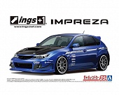 1:24 Сборная модель SUBARU Impreza WRX STI GRB ings - 05875