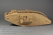 1:35 Ствол пушки QF 6-pounder 6 cwt Hotchkiss. Для установки на английские танки 1-ой Мировой войны (в комплекте 2 ствола). - MM3582