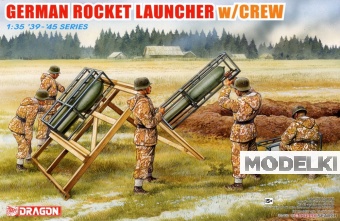 1:35 Сборная модель German Rocket Launcher w/Crew - 6509