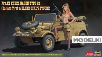 1:24 VOLKSWAGEN Type 82 Cabriolet Open Military 1940 - 52273