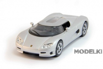 1:43 KOENIGSEGG CC 8S, Суперкары 31, silver - SUP031