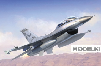 1:144 Сборная модель Самолет  F-16B/D Fighting Falcon Block15/30/32 - 03920