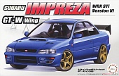 1:24 Сборная модель Subaru Impreza Sti Version VI (w/GT-W Wing) - 04799