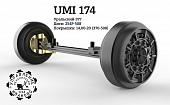 1:43 Поворотный мост для Уральский-377 - UMI174