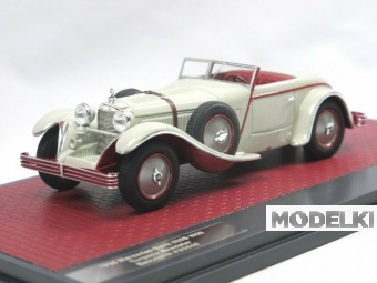 1:43 Mercedes-Benz 680S (W06) Torpedo Roadster Saoutchik #35949 - 1928 open (grey) - MX41302-181